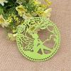 Round Flower Fairy Metal Dies for Cards, 8.56 x 8.56 cm view 3