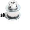 3D Printer Timing Belt Pulley Kit, 2 S2M 44T Aluminum Alloy Pulleys, 5/8/10/12 mm Bore, 7 mm/11 mm Width (15 mm Size, 7 mm Width) view 4