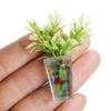 Odoria 1:12 Miniature Potted Plants Dollhouse Accessory, Multicolor view 3