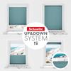 Schuette Thermal Pleated Blind, Screw-Fit, Teal Aura Blue, 130 x 230 cm view 3