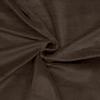 STOFFKONTOR Fine Corduroy Jersey Fabric by the Meter, Dark Brown view 4