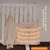 AHDFY Expandable Stainless Steel Radiator Clothes Airer, Space-Saving Hanging Dryer, 10.5–57 cm, 6 Hooks view 2