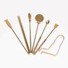SciAza Brass Incense-Making Kit, Traditional Chinese 15-Piece Ceramic Incense Stick Set in Gift Box view 2