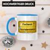 Trendation Specialist Physician Mug – Exam Passed, Finally a Specialist (Blue) view 3