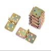 Aqbau 10-Piece Box Hinge Set, 25 x 70 mm, Hot-Dip Galvanized Steel view 1