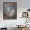 Dittelle Juan Gris The Book in the Painting Canvas Wall Art, 80 x 100 cm, Unframed view 1