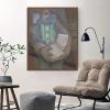 Dittelle Juan Gris The Book in the Painting Canvas Wall Art, 80 x 100 cm, Unframed view 2