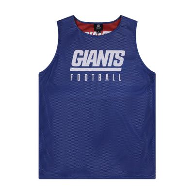 FOCO NFL Men's Two-Tone Reversible Mesh Tank Top, New York Giants, Medium
