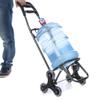 Folding Shopping Cart, Stair-Climbing Pull Cart, Luggage Cart, Purple view 3