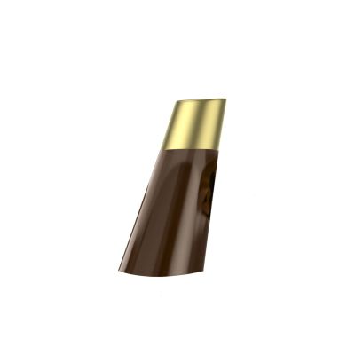 OGRAFF 10 cm Round Oak Furniture Leg with Iron Plate