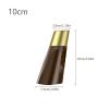 OGRAFF 10 cm Round Oak Furniture Leg with Iron Plate view 2