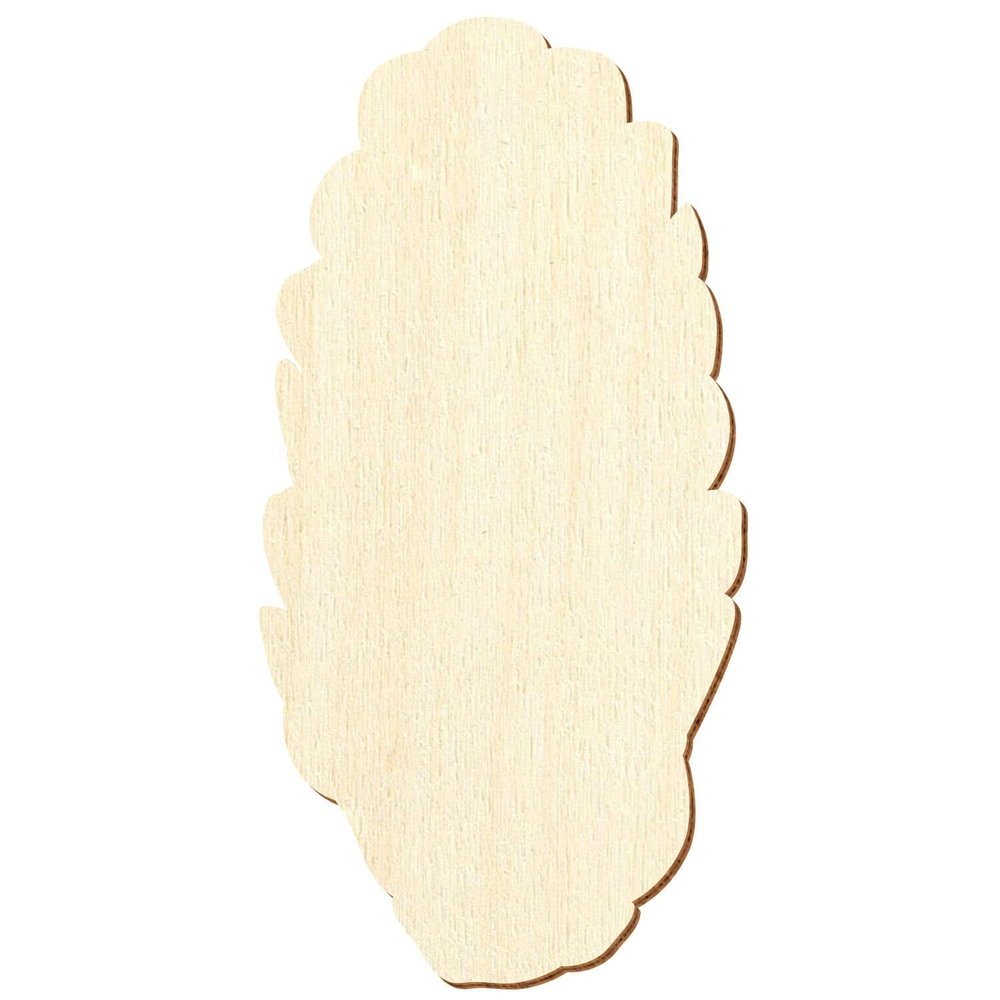 Wooden Spruce Cone V1 – Decorative Crafting, 5–50 cm
