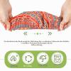 PHOGARY 5-Pack Reusable Fabric Food Covers, Aztec view 3
