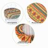 PHOGARY 5-Pack Reusable Fabric Food Covers, Aztec view 4