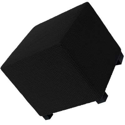 SDNAM Square Ottoman Slipcover, Stretch Footstool Cover, 50 x 50 cm, Color 10#
