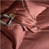 4-Piece Duvet Cover Set for Full, Queen, or King Beds with Flat Sheet, 1000-Thread-Count Egyptian Cotton view 3