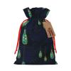 WURTON Drawstring Gift Bag, Beautiful Bottle Under the Night Sky, Linen Gift Bag for Christmas, 17.5 x 12.9 cm view 1