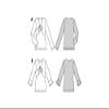 Burda Style Sewing Pattern B5886 Women's Top view 2