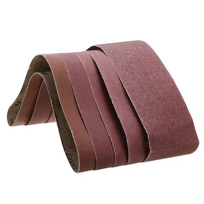 Sanding Belts 100 x 915 mm, Assorted Grits, 5-Pack
