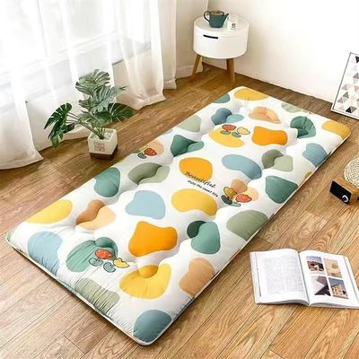 JIUYUEYA Japanese Floor Futon Mattress, Foldable Tatami Mat, 4 in Thick, 35 x 74 in