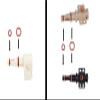 2 Generic Red Fluorocarbon O-Rings Compatible with Philips Coffee Machines view 2