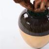 Artificial Bonsai Tree, Chinese-Style Maple Leaf Design, 66 cm, with Ceramic Vase view 3
