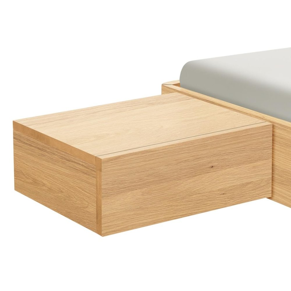 Hasena Wood Line Caja Bright Oak Nightstand