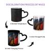 ZISHAK Smokey Mountain Cliff Heat-Sensitive Color-Changing Ceramic Mug view 3