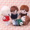 niannyyhouse Baseball Jacket and Jeans for 20 cm Plush Dolls, Dark Blue view 2