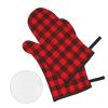 Oven Mitt and Pot Holder Set, Traditional Scottish Pattern, 4-Piece view 3
