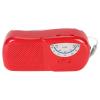 Vintage Pocket FM/AM Radio with Built-In Speaker, High Sensitivity, Red view 1