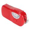 Vintage Pocket FM/AM Radio with Built-In Speaker, High Sensitivity, Red view 2