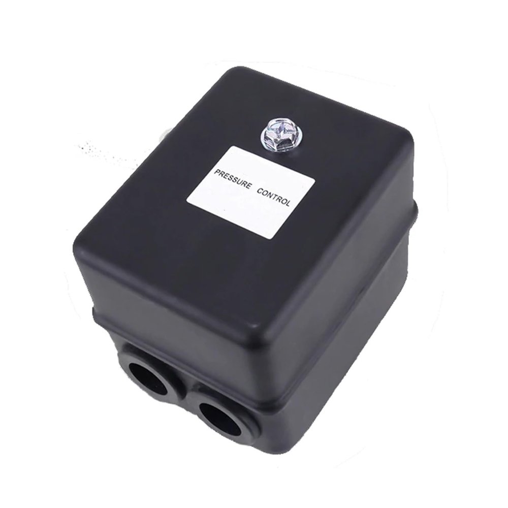 ZERVA 380 V/400 V 70–250 psi Heavy-Duty Air Pressure Switch, Compressor Control Pump, 1/4 and 3/8 NPT (Size: NO7)
