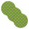 3-Pack Green Christmas Penguin Non-Slip Trivets, 15-Inch Cotton-Woven Hot Pot Holders view 1