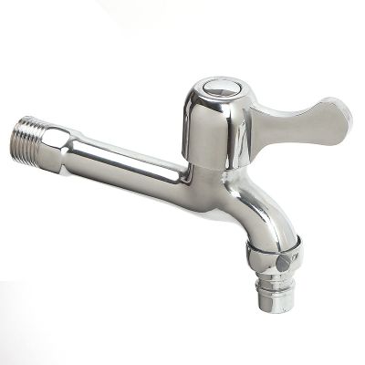 Auen Medium-Length 1/2-Inch Faucet with Quick-Opening Design and Extended Spout