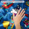 Super Boy Pillow Cover, Soft Velvet, Modern Decorative, Double-Sided, Queen Size, 50.8 x 76.2 cm, 1 Piece view 2
