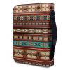 Wanyint Bible Cover with Boho Print, Handles, and Zippered Pocket view 3