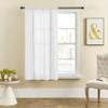 SIMPVALE Vintage Sheer Roman Shade, White, 80 x 120 cm view 3