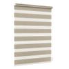 Jalousiescout Double Roller Blind, 92.5 x 130 cm, Light Brown view 1