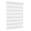 Jalousiescout Double Roller Blind, No-Drill or Screw-Fit, 60 x 220 cm, White view 1