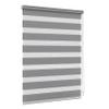 Jalousiescout Dual Roller Blind, Clamp-Fix or Drill Mount, 112.5 x 130 cm, Dark Gray view 1