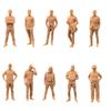 ZEDACAKAI 10-Piece 1:35 Gentleman Figure Set, Modern Miniature Scene Models, Must Be Painted, ZDC-MX-RW-369-1-35-X10 view 1