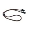 HKYBCF 1-Piece Replacement Drawstring Cord and Threader, Hat Chin Strap, Windproof Hat Strap Clips for Boating, Riding, DIY Clothing Sewing Supplies (Coffee) view 1