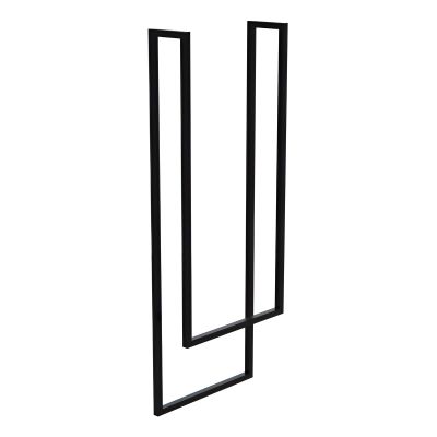 LAVITA MINDORO 1000 Towel Rack, Matte Black, 450 x 150 x 1000 mm