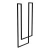 LAVITA MINDORO 1000 Towel Rack, Matte Black, 450 x 150 x 1000 mm view 1