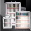 Lockable Phone Storage Box, 36 Compartments, Silver view 2