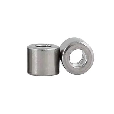 Yinxi 6 mm ID, 8 mm OD, 10/12 mm Stainless Steel Shaft Bushing, Wear-Resistant Inner Guide Sleeve, Non-Threaded Bushing (Size: 8 x 12 x 35 mm, 2 pcs)