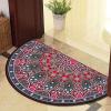 Guest Ruyunlai Half-Round Welcome Mat, Pink Heart, 40 x 60 cm view 1