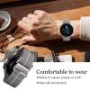 Nylon Replacement Band Compatible with Garmin Vivoactive 5, Titanium Hook, Elastic Adjustable Stretch Sport Band view 2