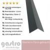 Anthracite Aluminum Angle Profile, 2000 mm, 50 x 25 mm, RAL 7016, 1.5 mm Thick view 3